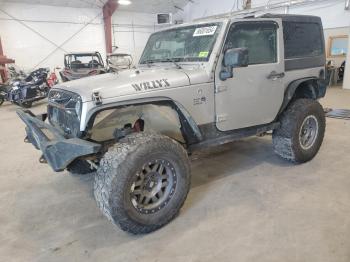  Salvage Jeep Wrangler