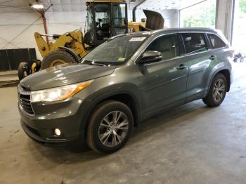  Salvage Toyota Highlander