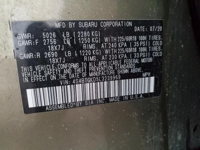 Subaru Outback Onyx Edition Xt Image 2