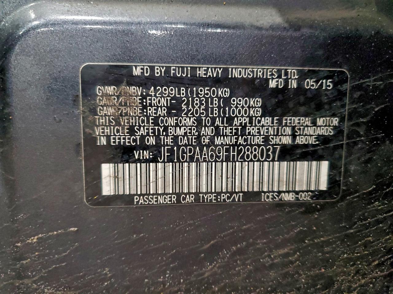 Subaru Impreza Image 4