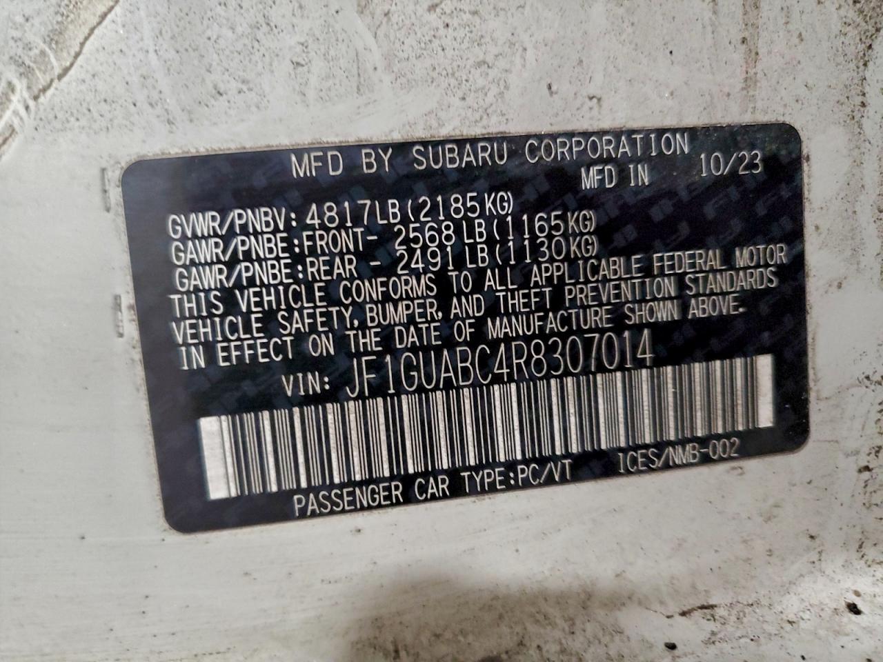 Subaru Impreza Image 2