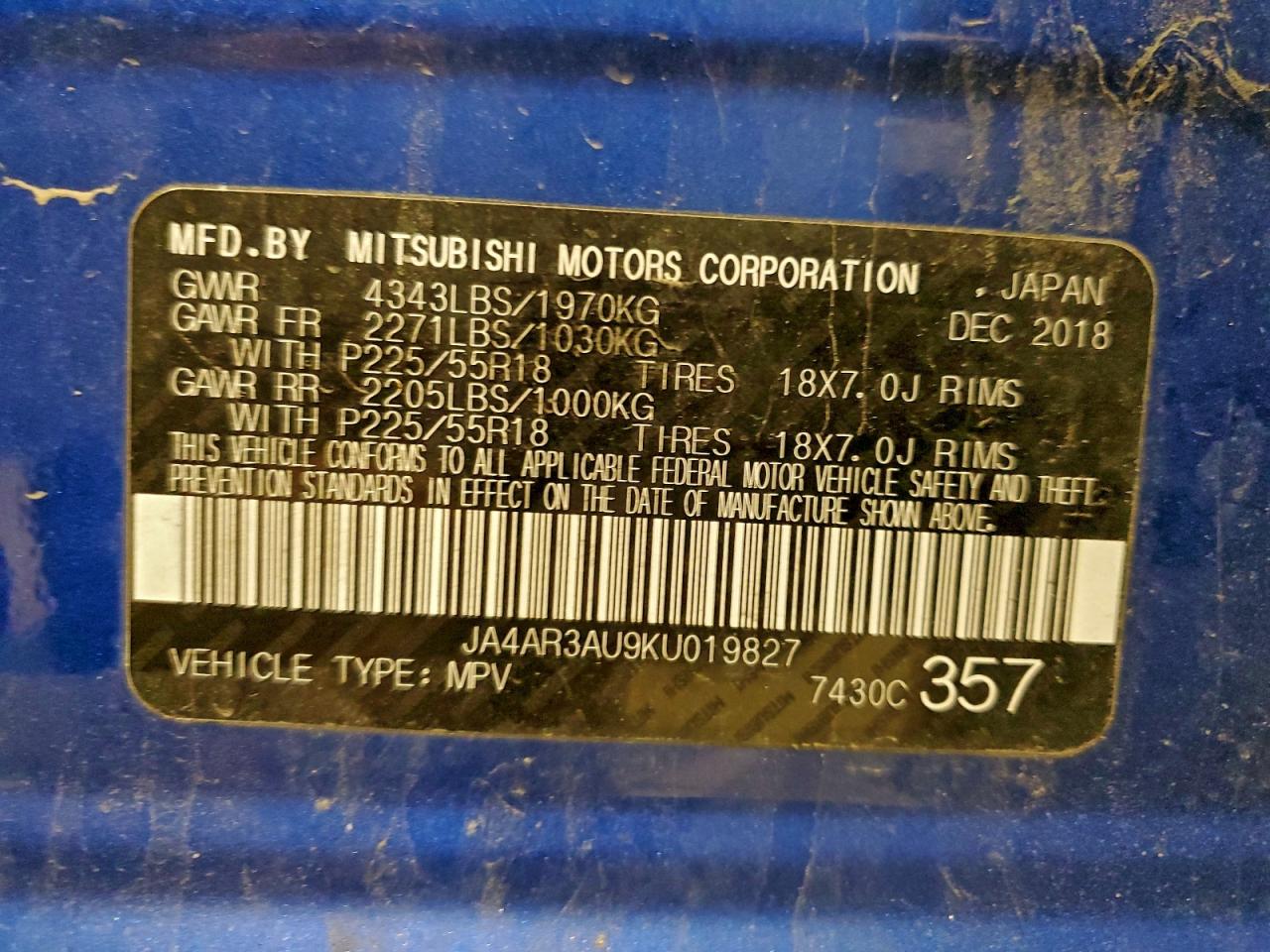 Mitsubishi Outlander Es Image 8