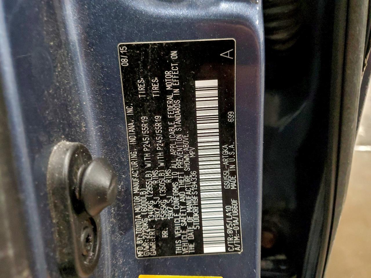 Toyota Highlander Limited Image 10