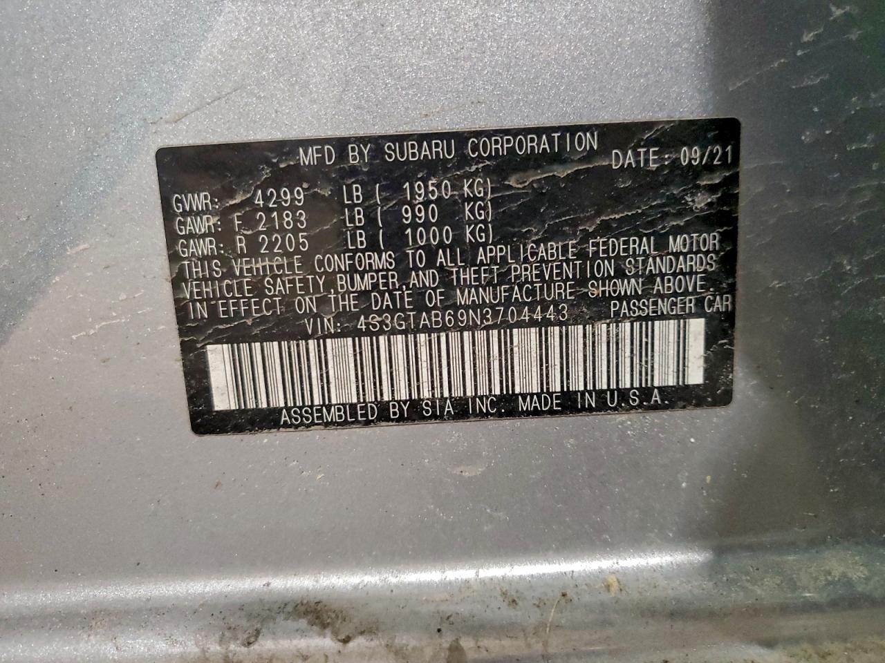 Subaru Impreza Image 11