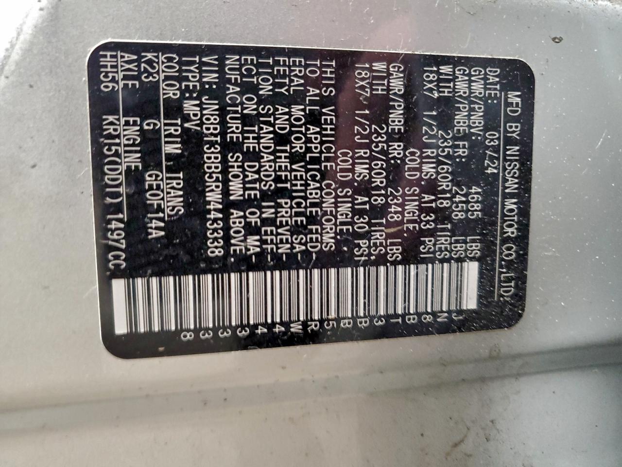 Nissan Rogue Sv Image 13